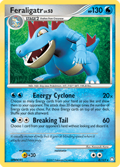 Feraligatr 8/123 — Mysterious Treasures
