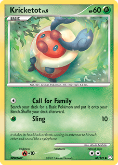 Kricketot 86/123 — Mysterious Treasures