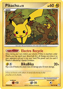 Pikachu 94/123 — Mysterious Treasures