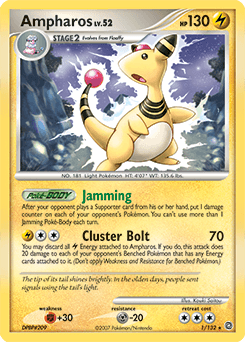 Ampharos 1/132 — Secret Wonders