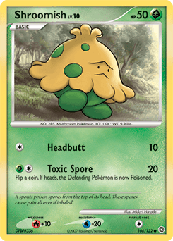 Shroomish 108/132 — Secret Wonders