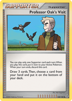 Professor Oak's Visit 122/132 — Secret Wonders