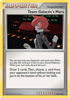 Team Galactic's Mars 126/132 — Secret Wonders