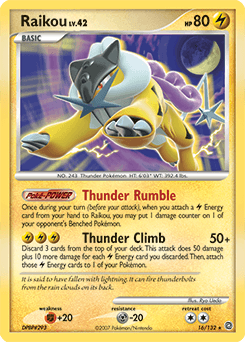 Raikou 16/132 — Secret Wonders