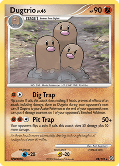 Dugtrio 24/132 — Secret Wonders