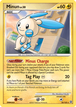 Minun 32/132 — Secret Wonders