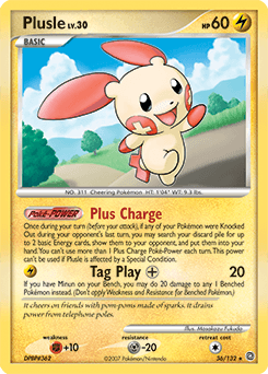 Plusle 36/132 — Secret Wonders