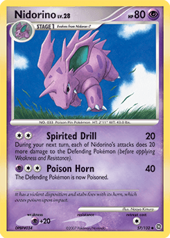 Nidorino 57/132 — Secret Wonders
