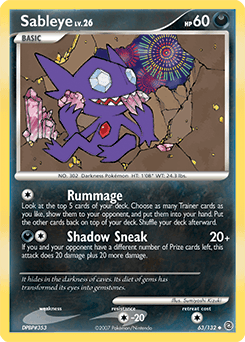 Sableye 63/132 — Secret Wonders