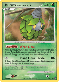 Burmy Plant Cloak 78/132 — Secret Wonders