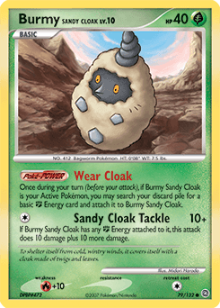 Burmy Sandy Cloak 79/132 — Secret Wonders