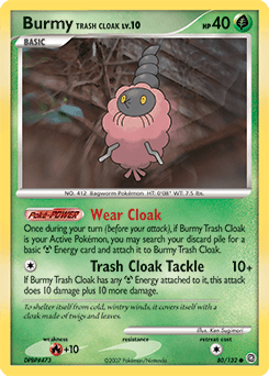 Burmy Trash Cloak 80/132 — Secret Wonders