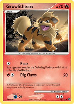 Growlithe 89/132 — Secret Wonders