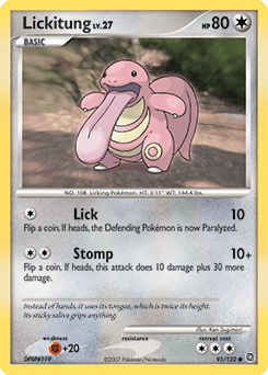 Lickitung 91/132 — Secret Wonders