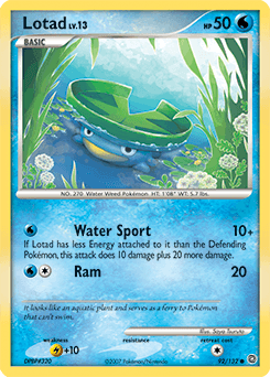 Lotad 92/132 — Secret Wonders
