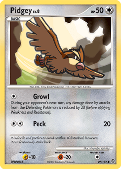 Pidgey 99/132 — Secret Wonders