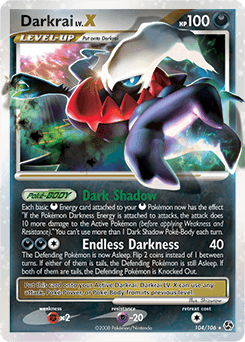 Darkrai LV.X 104/106 — Great Encounters
