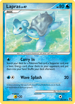 Lapras 21/106 — Great Encounters