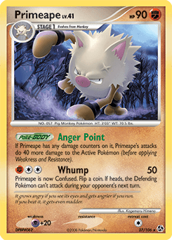 Primeape 27/106 — Great Encounters