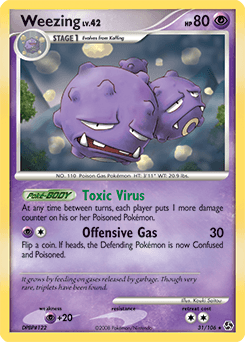 Weezing 31/106 — Great Encounters