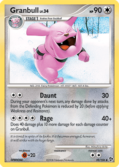 Granbull 39/106 — Great Encounters