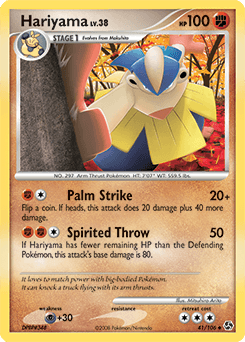 Hariyama 41/106 — Great Encounters