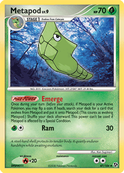 Metapod 47/106 — Great Encounters