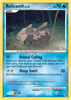 Relicanth 51/106 — Great Encounters