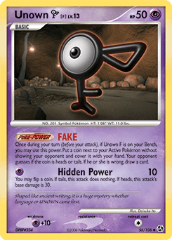 Unown [F] 56/106 — Great Encounters