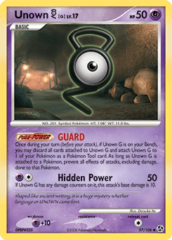 Unown [G] 57/106 — Great Encounters