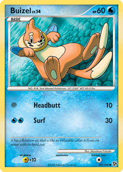 Buizel 61/106 — Great Encounters