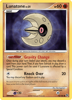 Lunatone 76/106 — Great Encounters