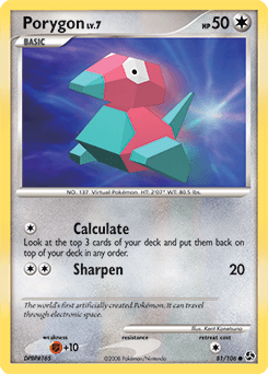 Porygon 81/106 — Great Encounters