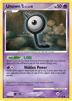 Unown [L] 91/106 — Great Encounters