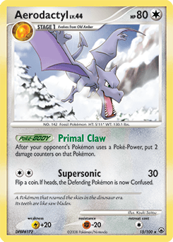 Aerodactyl 15/100 — Majestic Dawn