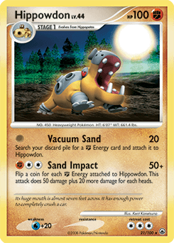 Hippowdon 21/100 — Majestic Dawn