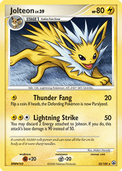 Jolteon 23/100 — Majestic Dawn