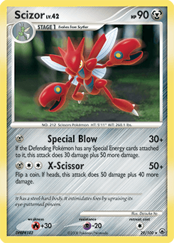 Scizor 29/100 — Majestic Dawn