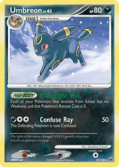 Umbreon 32/100 — Majestic Dawn