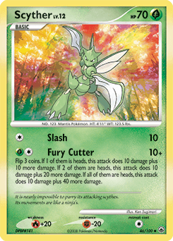 Scyther 46/100 — Majestic Dawn