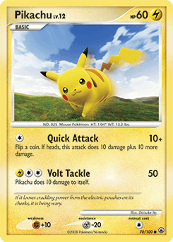 Pikachu 70/100 — Majestic Dawn