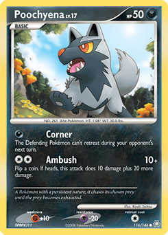 Poochyena 116/146 — Legends Awakened