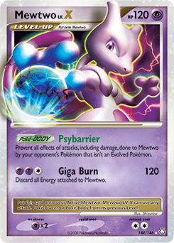 Mewtwo LV.X 144/146 — Legends Awakened