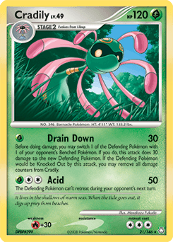 Cradily 21/146 — Legends Awakened
