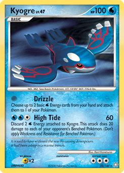 Kyogre 32/146 — Legends Awakened