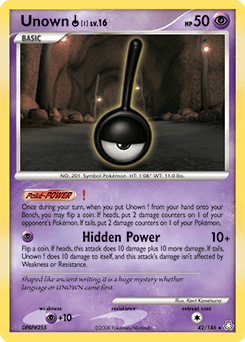 Unown [!] 42/146 — Legends Awakened