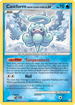 Castform Snow-Cloud Form 50/146 — Legends Awakened