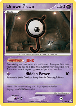 Unown [J] 76/146 — Legends Awakened