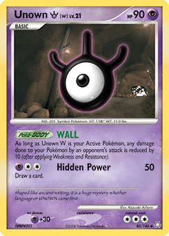 Unown [W] 80/146 — Legends Awakened