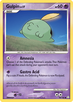 Gulpin 98/146 — Legends Awakened